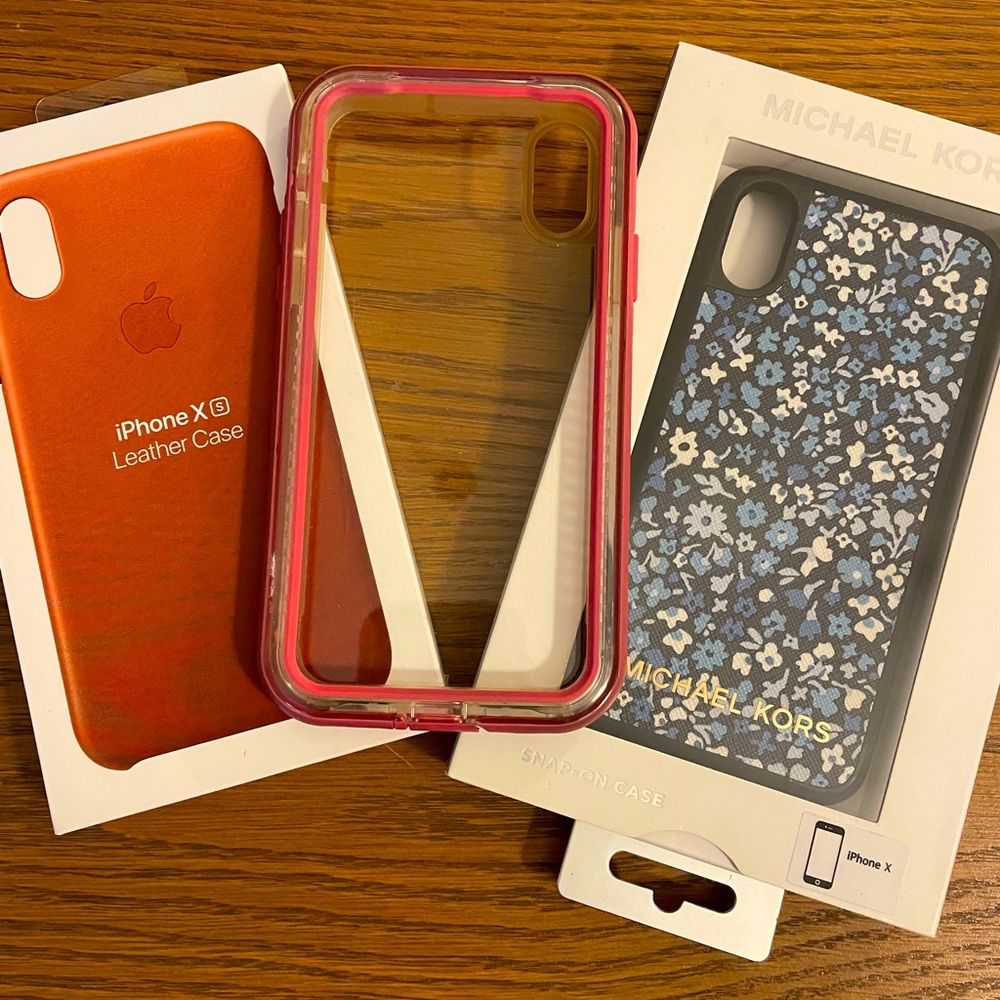 Iphone X case bundle of 3